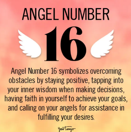 16 Angel Number