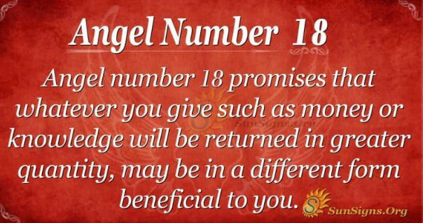 18 Angel Number – Meaning and Symbolism