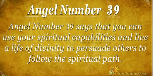 39 Angel Number